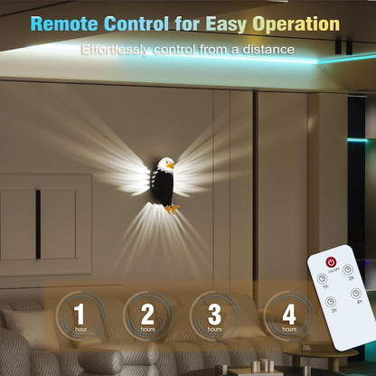 🔥ОФЕРТА 1+1🔥EagleLux™ – Декоративна LED лампа за амбиентно осветление с дизайн на орел