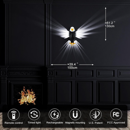 🔥ОФЕРТА 1+1🔥EagleLux™ – Декоративна LED лампа за амбиентно осветление с дизайн на орел