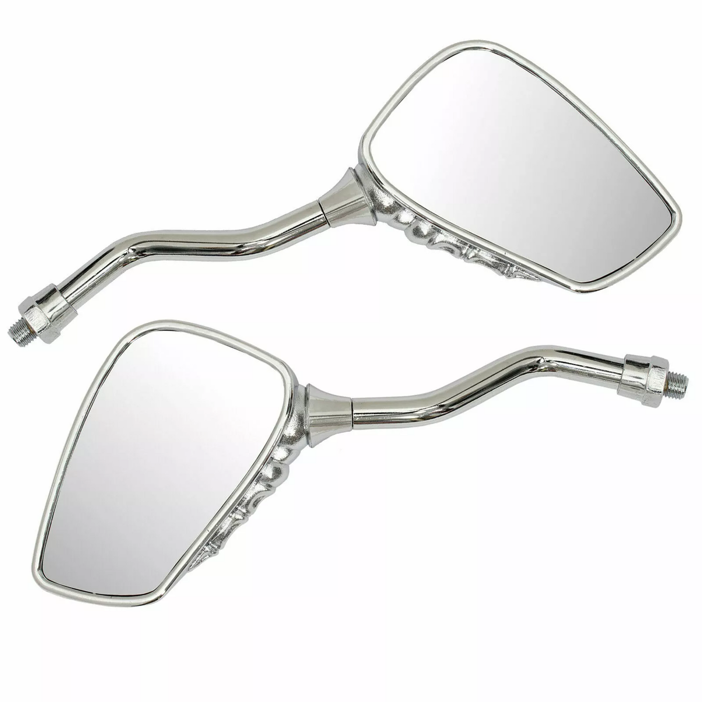 SkullRide™ – Комплект задни огледала в стил „черепна лапа“