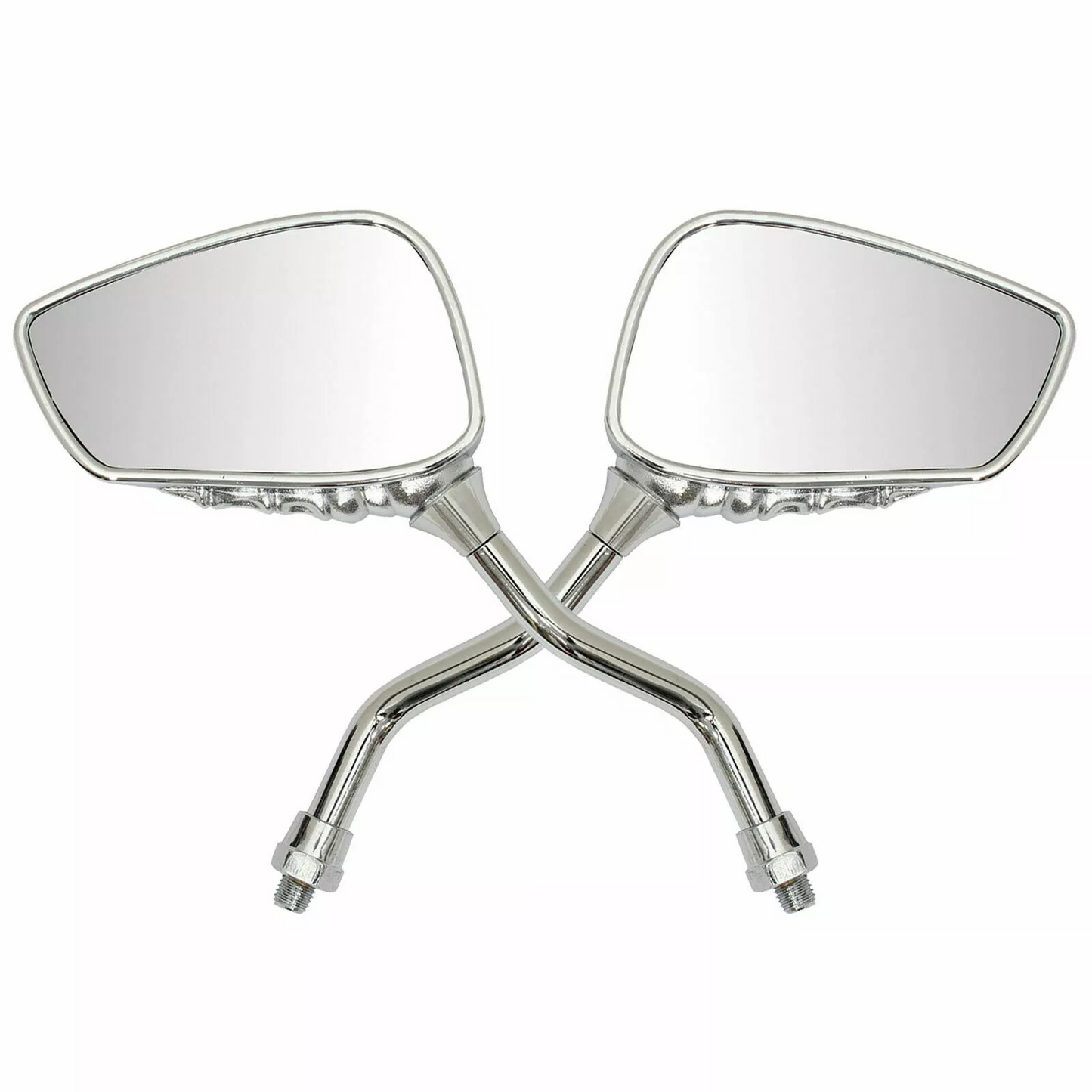 SkullRide™ – Комплект задни огледала в стил „черепна лапа“