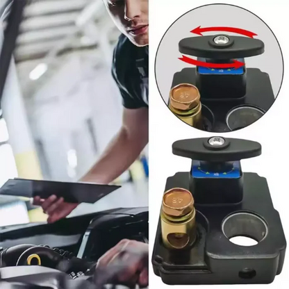 SafeVolt™ – Универсална клема за бързо изключване на акумулатора