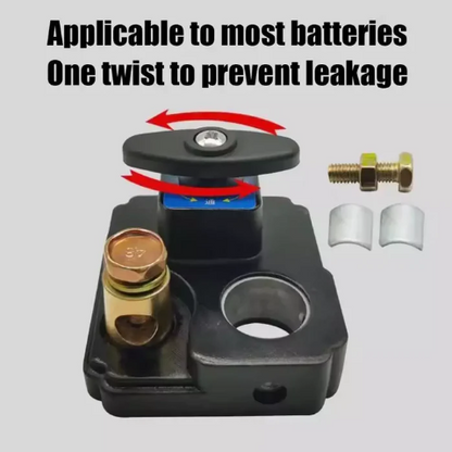 SafeVolt™ – Универсална клема за бързо изключване на акумулатора