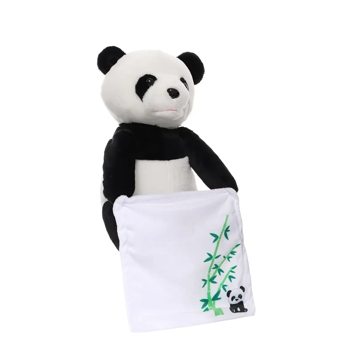 Интерактивна играчка Панда с движение – Играе на криеница!